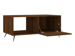 Hot vidaxl Mesa centro 90x50x40 cm derivados de madeira carvalho castanho Natural claro