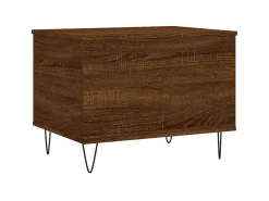 Sale Mesa centro 60x44,5x45 cm derivados madeira carvalho PT363375 Castanho