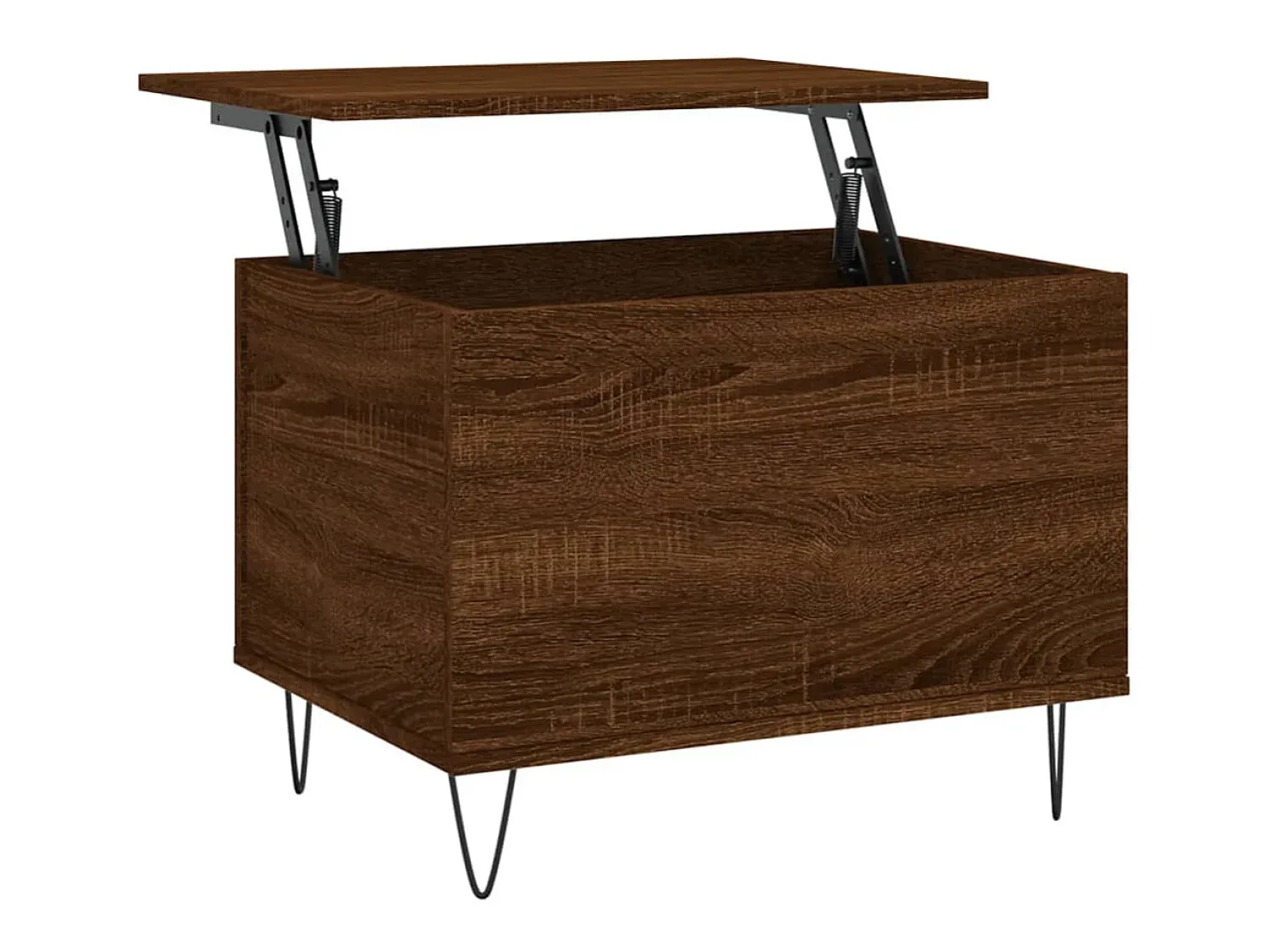Sale Mesa centro 60x44,5x45 cm derivados madeira carvalho PT363375 Castanho