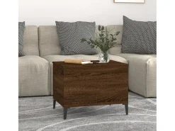 Mesa De Centro| Mesa centro 60x44,5x45 cm derivados madeira carvalho PT873262 Castanho