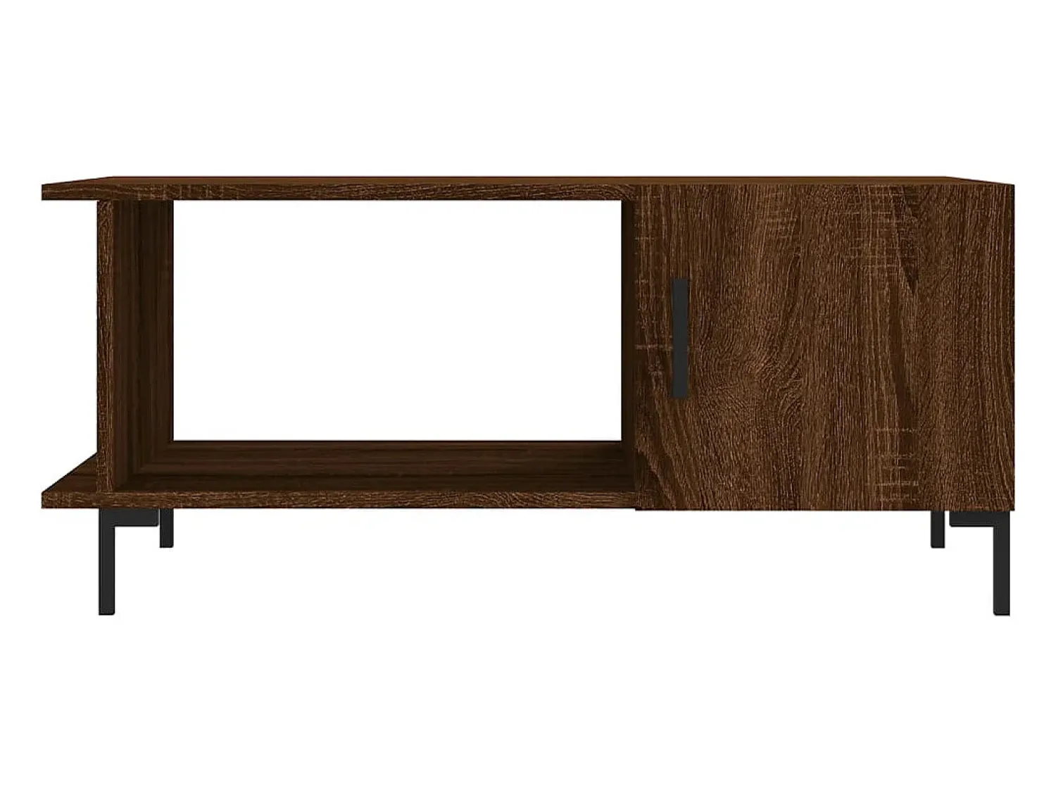 Mesa De Centro*vidaxl Mesa centro 90x50x40 cm derivados de madeira carvalho castanho Natural claro