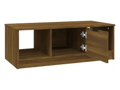 Mesa De Centro*vidaxl Mesa centro 102x50x36 cm derivados de madeira carvalho castanho Natural claro
