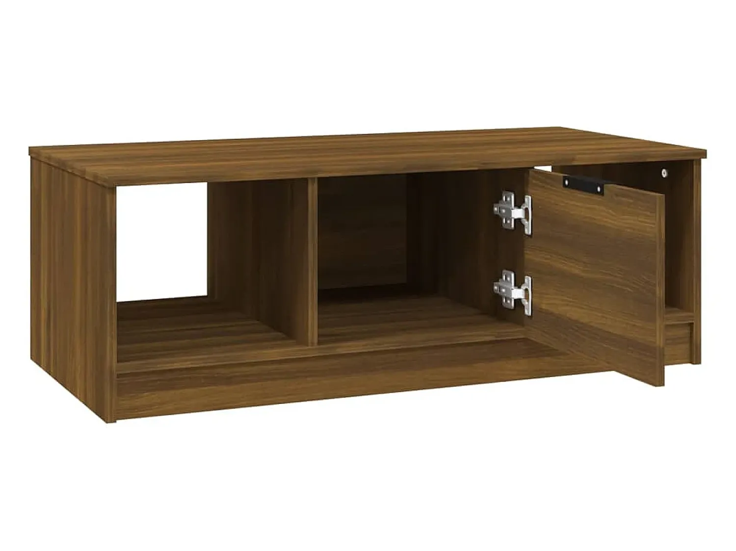 Mesa De Centro*vidaxl Mesa centro 102x50x36 cm derivados de madeira carvalho castanho Natural claro