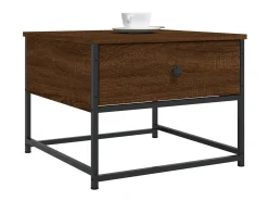 Mesa centro 51x51x40 cm derivados de madeira carvalho PT317450^ Mesa De Centro