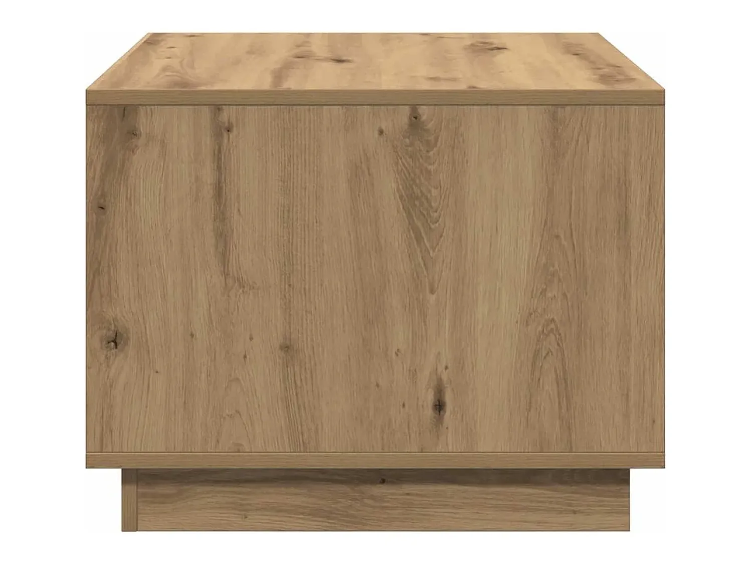 Mesa De Centro*vidaxl Mesa centro 55x55x42 cm derivados de madeira carvalho artisiano Natural claro