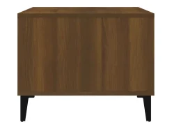 Best vidaxl Mesa centro 60x50x40 cm derivados de madeira carvalho castanho Natural claro
