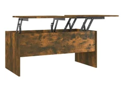 Hot Mesa centro 102x50,5x46,5 cm madeira processada carvalho fumado PT569538 Castanho