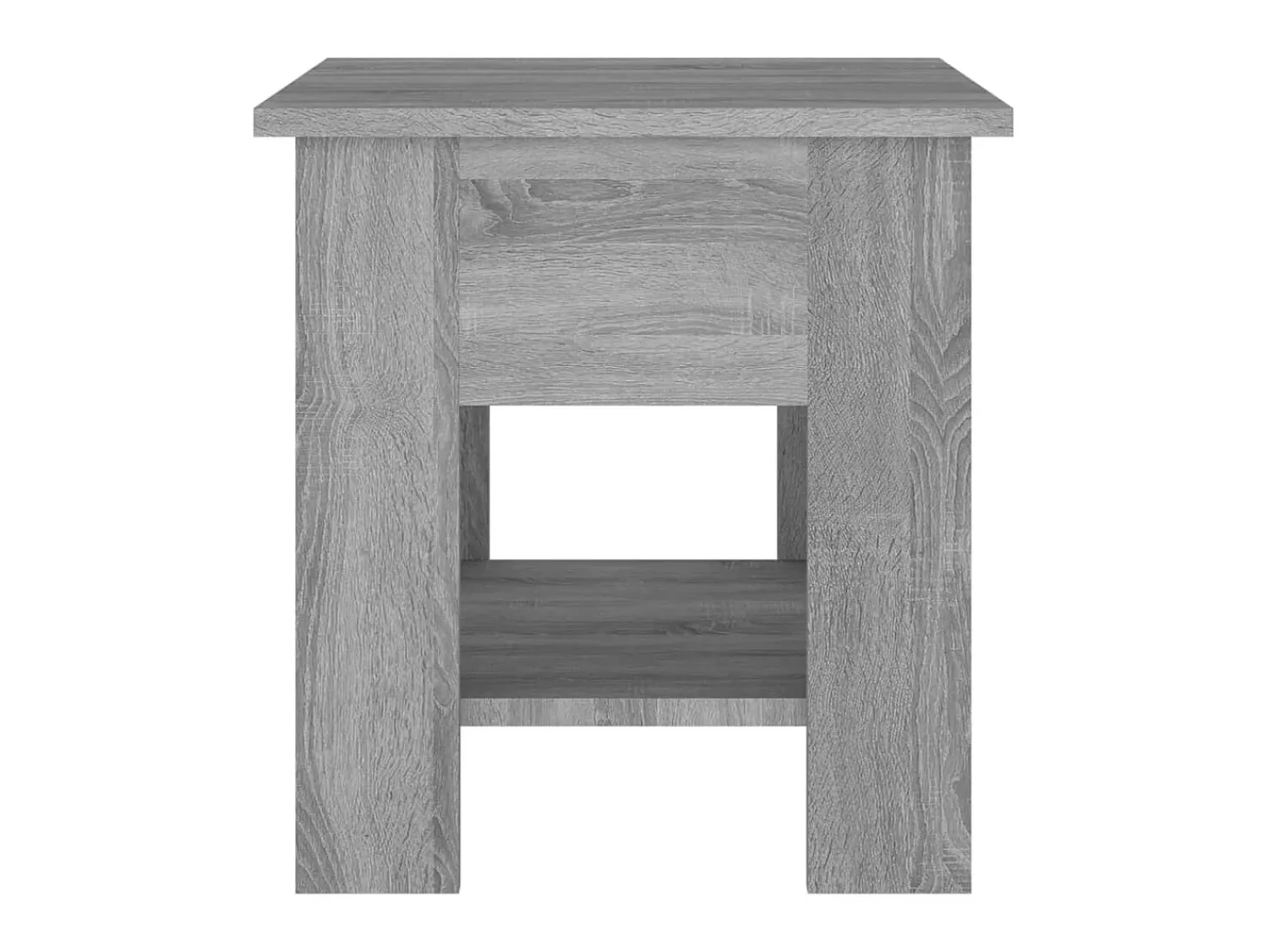 Mesa centro 40x40x42 cm madeira processada cor sonoma PT861825^ Mesa De Centro