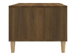 Mesa De Centro*vidaxl Mesa centro 89,5x50x40 cm madeira processada carvalho castanho Natural claro