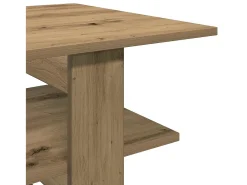 Mesa De Centro*vidaxl Mesa centro 102x55x42cm derivados de madeira carvalho artisiano Natural claro