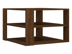 Mesa centro 59,5x59,5x40cm derivados madeira carvalho PT131192^ Mesa De Centro