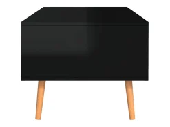 Mesa centro 100x49.5x43cm derivados de madeira brilhante^ Mesa De Centro