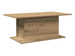 Mesa De Centro|vidaxl Mesa centro 102x55,5x40cm derivados madeira carvalho artisiano Natural claro