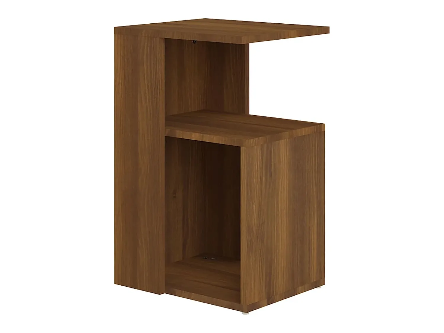 Discount Mesa centro 36x30x56cm madeira processada cor carvalho PT682355 Castanho