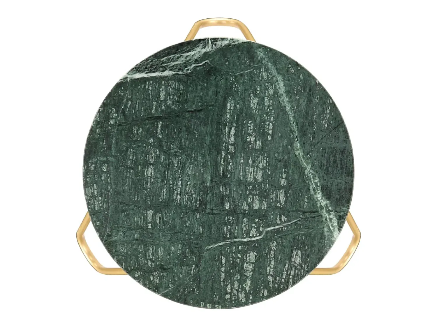 Mesa De Centro|vidaxl Mesa centro 40x40x40cm pedra genuína textura mármore Verde