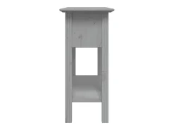 Sale Mesa consola BODO 91x35x74 cm madeira de pinho maciça PT695273 Cinzento