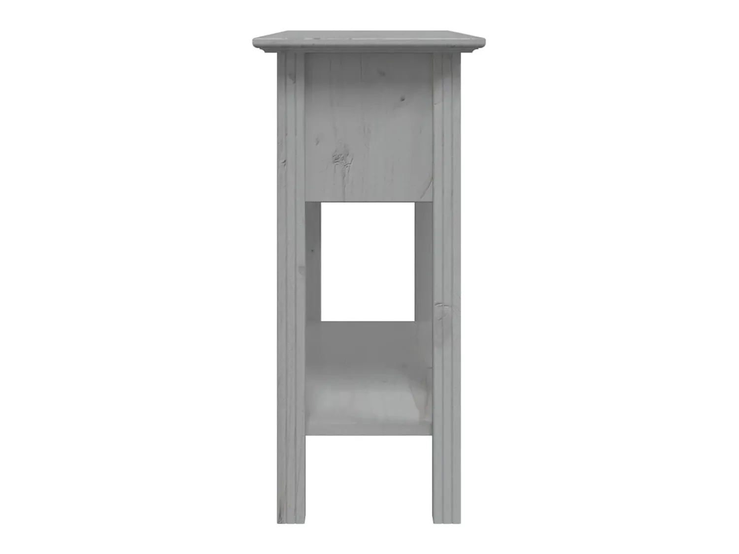 Sale Mesa consola BODO 91x35x74 cm madeira de pinho maciça PT695273 Cinzento