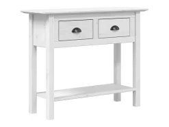 Mesa consola BODO 91x35x74 cm madeira de pinho maciça PT130694^ Consola