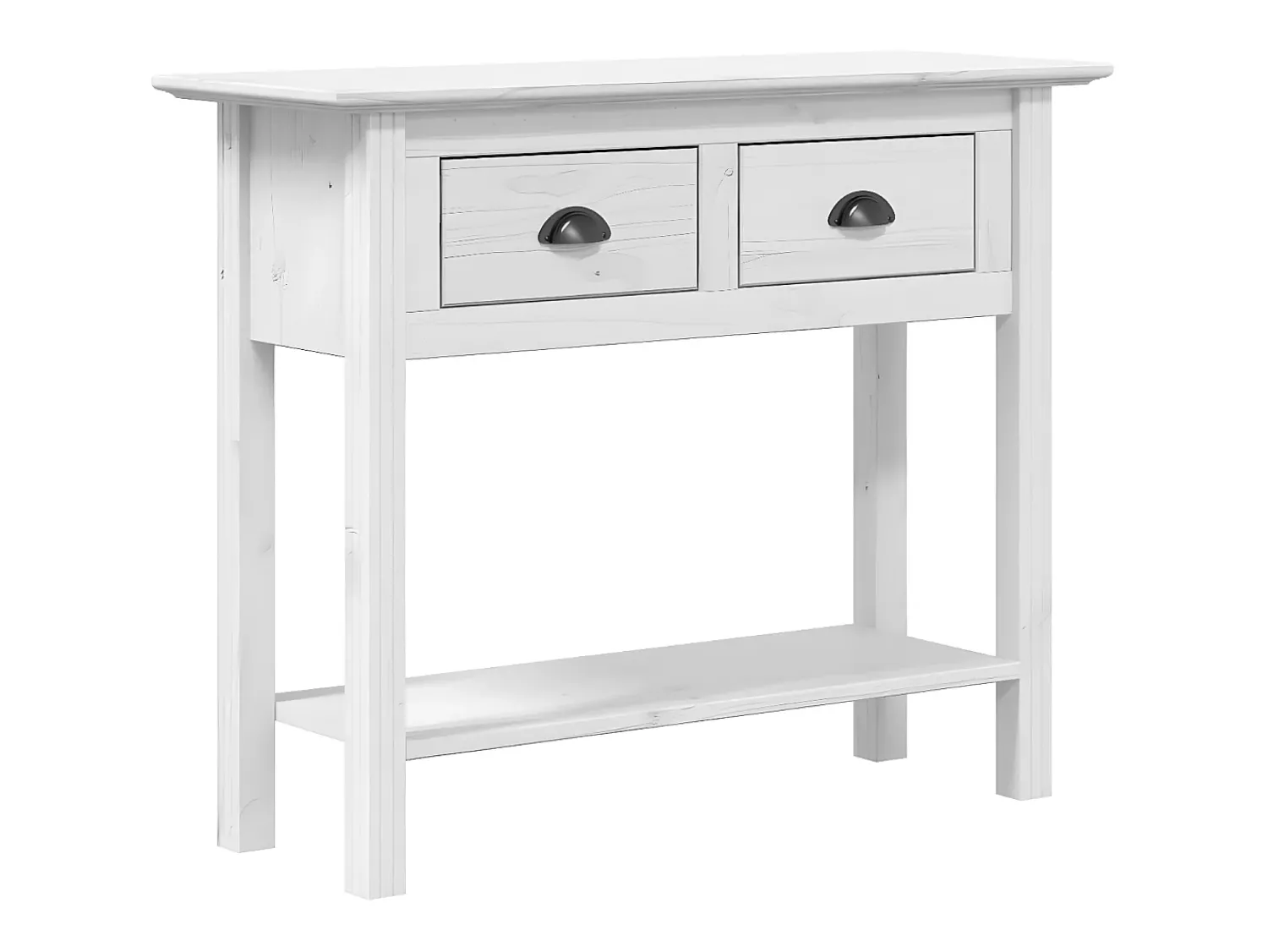 Mesa consola BODO 91x35x74 cm madeira de pinho maciça PT130694^ Consola