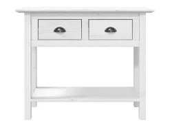 Mesa consola BODO 91x35x74 cm madeira de pinho maciça PT130694^ Consola