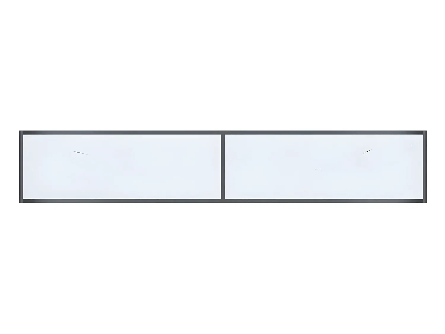 Consola| Mesa consola 200x35x75,5 cm vidro temperado PT291110 Branco