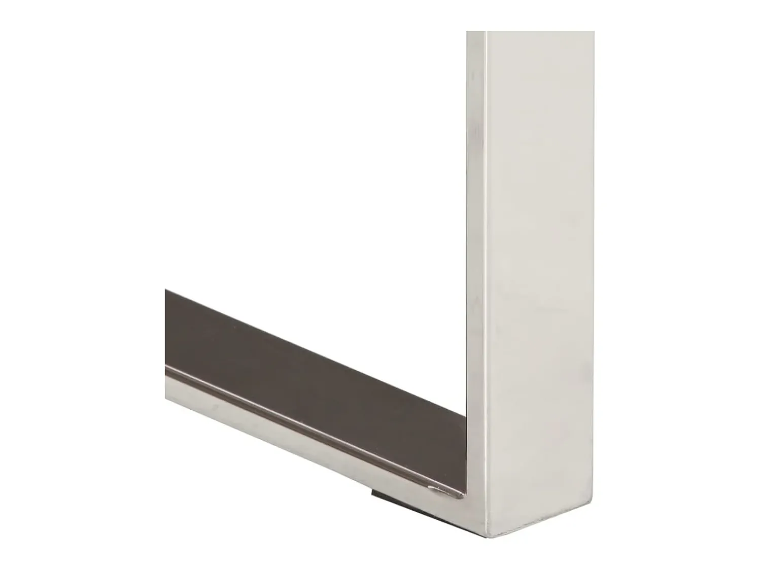 Consola*vidaxl Mesa consola c/ borda viva 105x33x76cm madeira mangueira maciça Natural claro