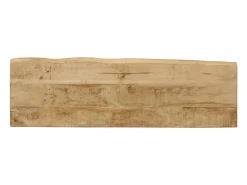 vidaxl Mesa consola c/ borda viva 105x33x76cm madeira mangueira maciça^ Consola