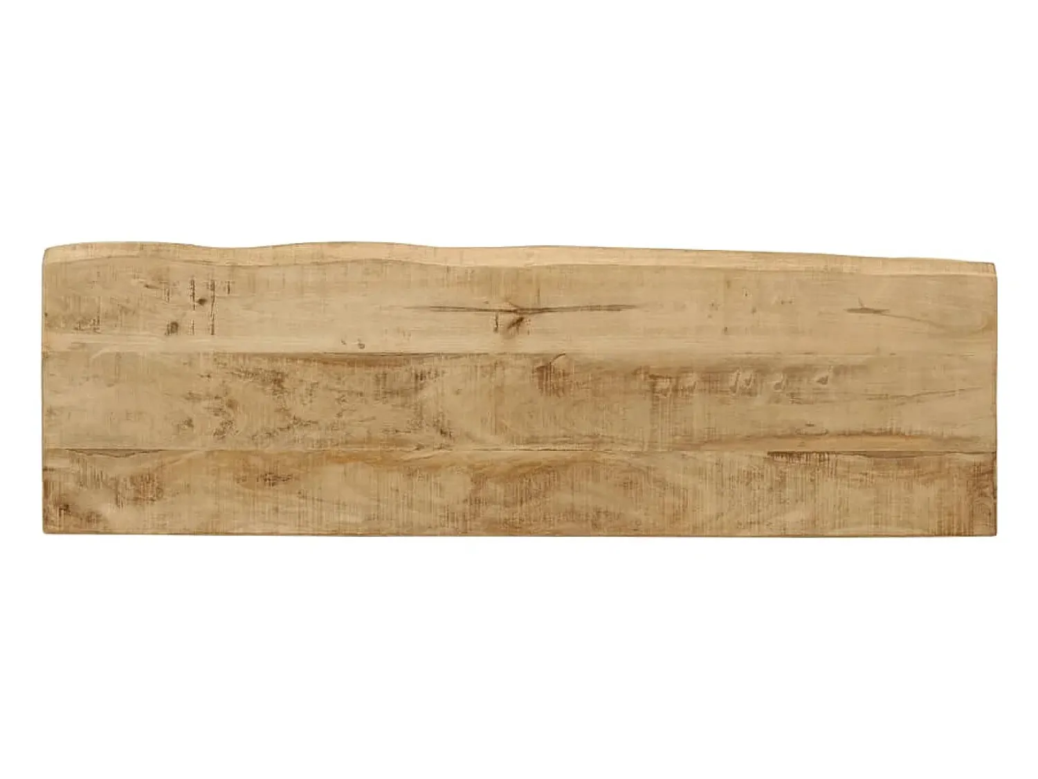 vidaxl Mesa consola c/ borda viva 105x33x76cm madeira mangueira maciça^ Consola