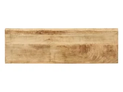 Consola| Mesa consola c/ borda viva 105x33x76cm madeira mangueira maciça PT491275 Castanho