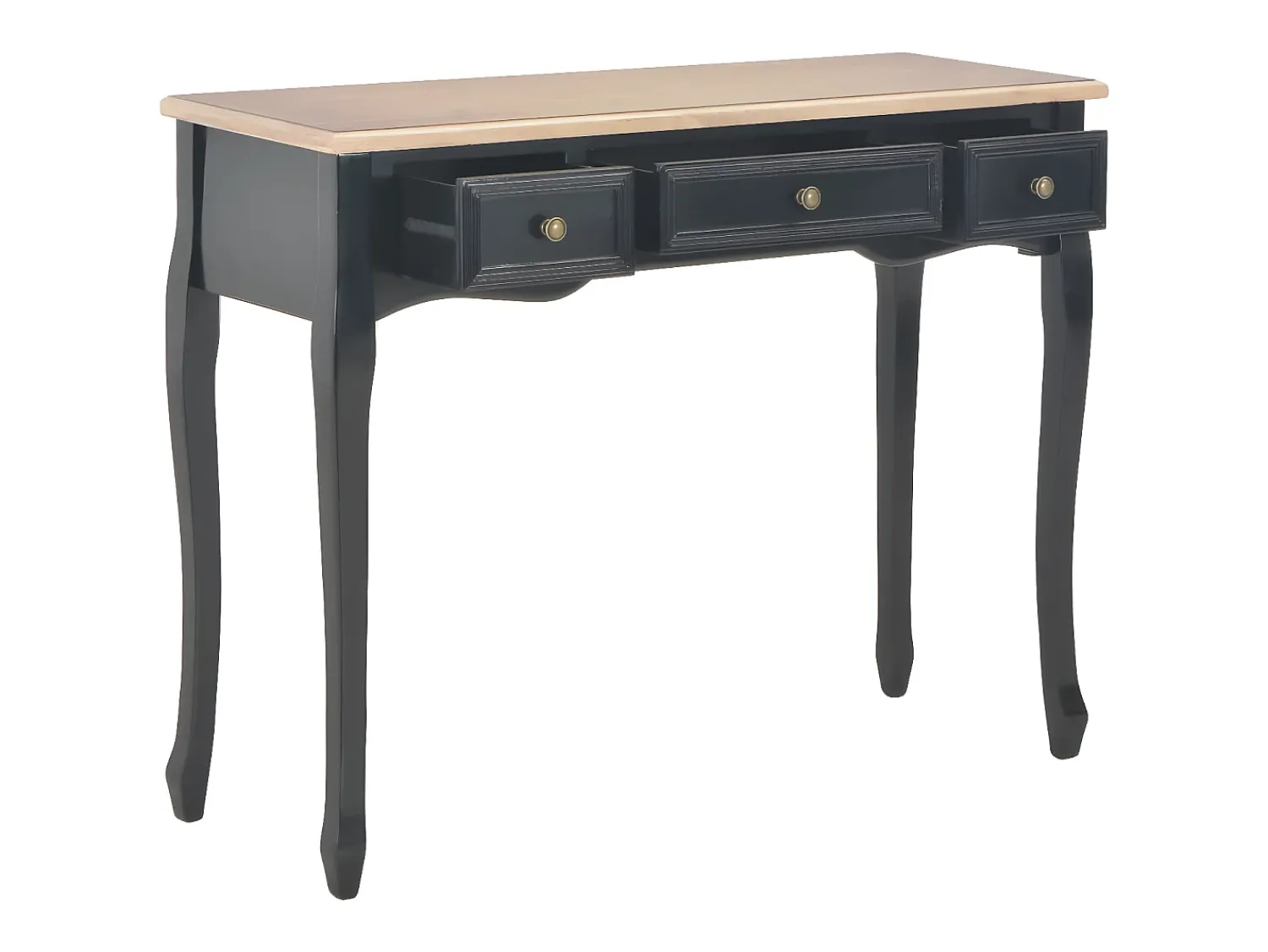 Mesa consola com 3 gavetas PT906939^ Consola