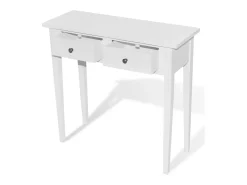 Mesa consola com duas gavetas PT195458^ Consola