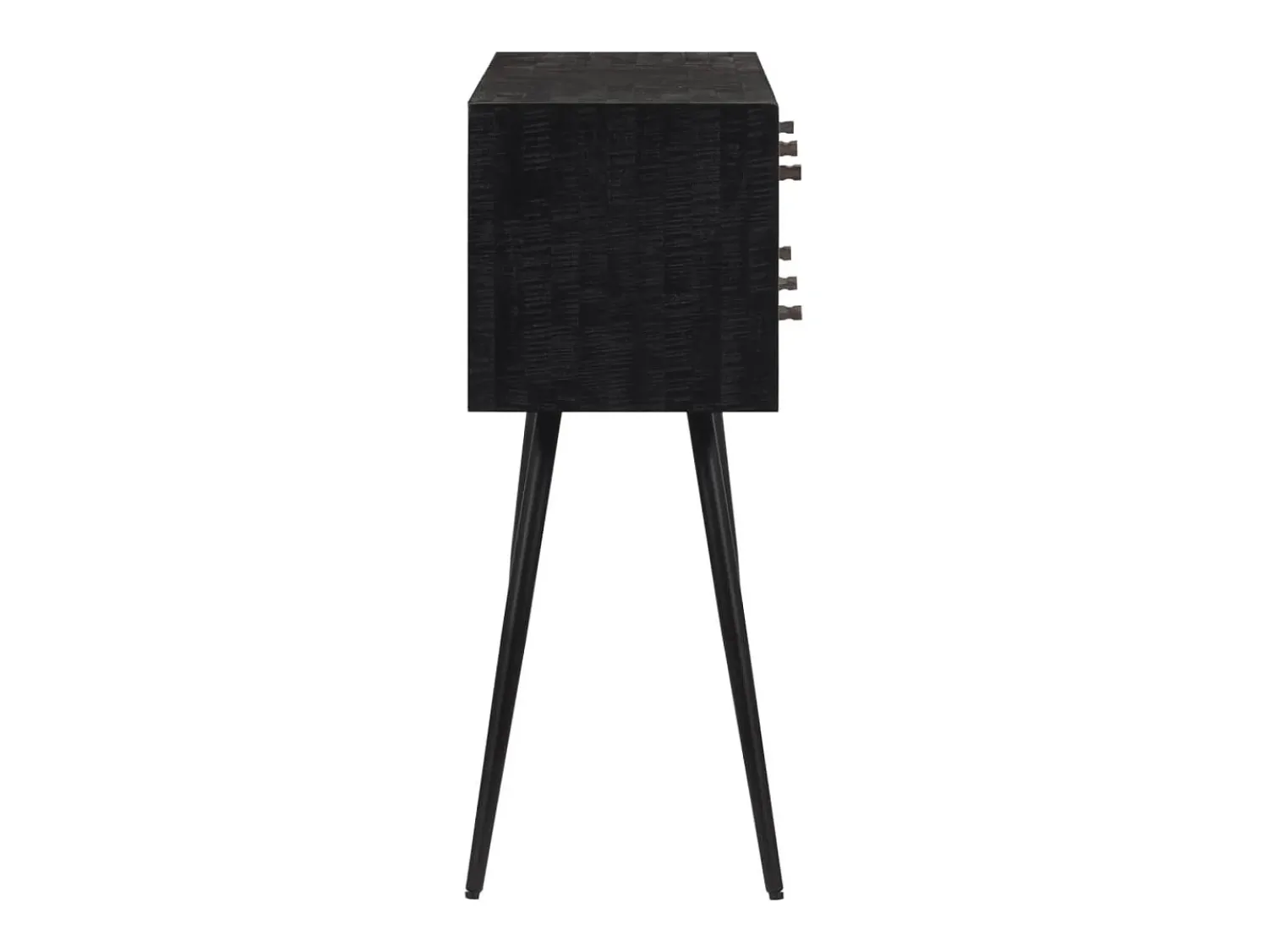 Consola* Mesa consola com gavetas 116x30x76 cm teca recuperada maciça PT493546 Castanho