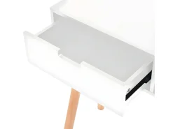 Mesa consola de pinho maciço 80x30x72 cm PT305793^ Consola