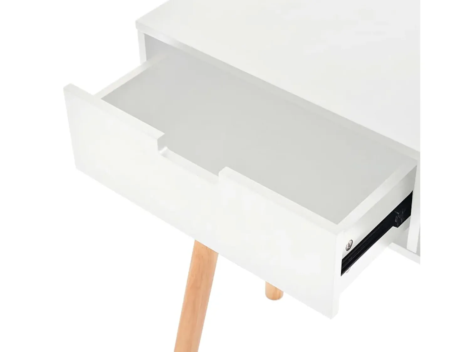 Consola*vidaxl Mesa consola de pinho maciço 80x30x72 cm Branco