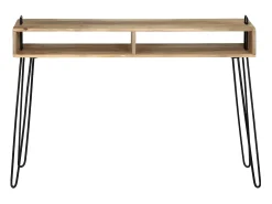 Hot Mesa consola em madeira de mangueira maciça 115x35x76 cm PT992844 Castanho