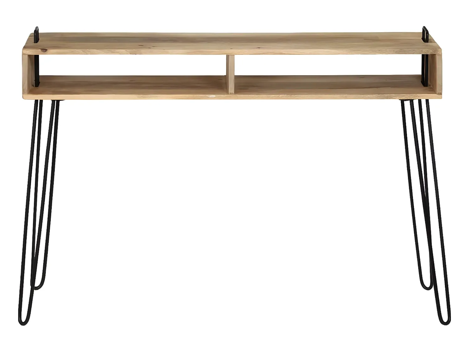 Hot Mesa consola em madeira de mangueira maciça 115x35x76 cm PT992844 Castanho