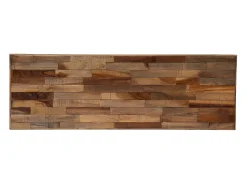Consola* Mesa consola em teca reciclada maciça 90x30x76 cm PT182291 Castanho