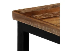 Consola* Mesa consola em teca reciclada maciça 90x30x76 cm PT182291 Castanho