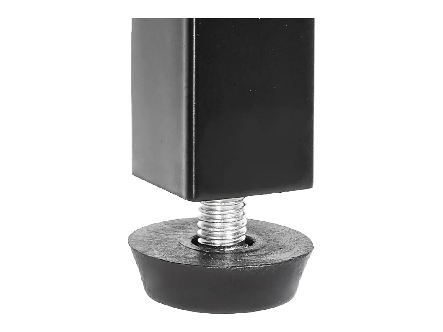 Consola| Mesa Consola em Vidro SucceBuy 2 Níveis, Retangular Moderna, Mesa de Apoio com Tabuleiro em Vidro Temperado, Pés em Ferro e Dispositivo Anti-Balanço, Preto