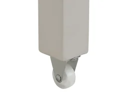 Consola|Vente-unique Mesa consola extensível com 2 gavetas nas cores bege e natural - LOAVIA Bege / Natural claro