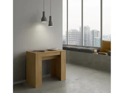ITAMOBY Mesa consola extensível 90x48/308 cm Basic Carvalho Natural^ Consola