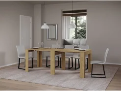 Hot ITAMOBY Mesa consola extensível 90x25/181 cm Narrow Carvalho Natural Castanho