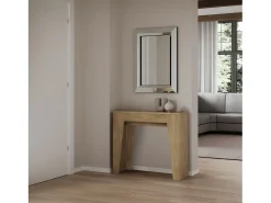 Hot ITAMOBY Mesa consola extensível 90x25/181 cm Narrow Carvalho Natural Castanho