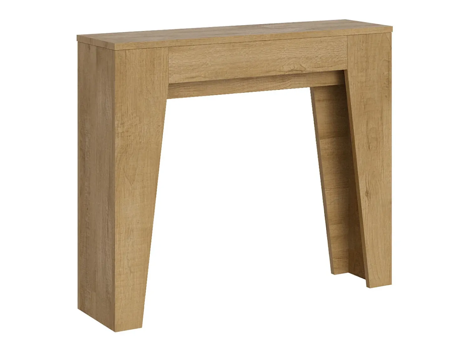 Hot ITAMOBY Mesa consola extensível 90x25/181 cm Narrow Carvalho Natural Castanho