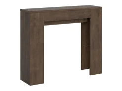 ITAMOBY Mesa consola extensível 90x25/181 cm Slick Nogueira^ Consola