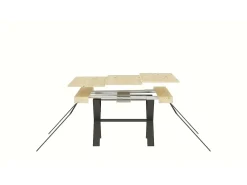 Best ITAMOBY Mesa consola extensível 90x40/300 cm Xenia Cinza Branca quadro Antracite Branco