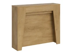 New ITAMOBY Mesa consola extensível 90x25/211 cm Anea Carvalho Natural extensões internas Castanho