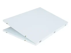 Consola*ITAMOBY Mesa consola extensível 90x49/307 cm Extra Cinza Branca extensões internas Branco