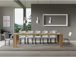 Online ITAMOBY Mesa consola extensível 90x40/300 cm Roxell Carvalho Natural Natural claro