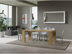 Online ITAMOBY Mesa consola extensível 90x40/300 cm Roxell Carvalho Natural Natural claro